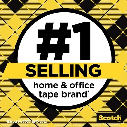 Cinta Scotch Doble Cara, 1/2 pulgada x 900 pulgada, Permanente, 1/Paquete (665) Foto 3 de 4