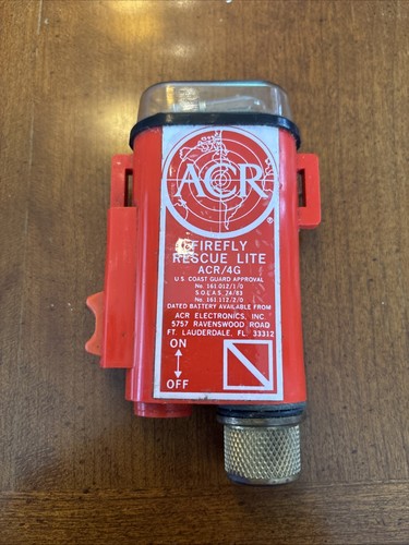 ACR Firefly 4G Rescue Strobe Light – SOLAS Approved Marine Safety