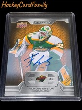 2023-24 Upper Deck Engrained - Filip Gustavsson #60 Autographs (AU)