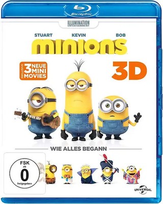Minions 3D [inkl. 2D Version, 2 Discs]