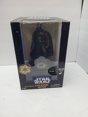★☆Star Wars Electronic トーキングバンク★☆ Light and Sound Star Wars Darth Vader Electronic Talking Bank 1996