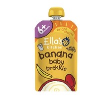 Image of Ella's Kitchen Organic Banana Baby Brekkie Baby Breakfast Pouch 6+ Months 100g