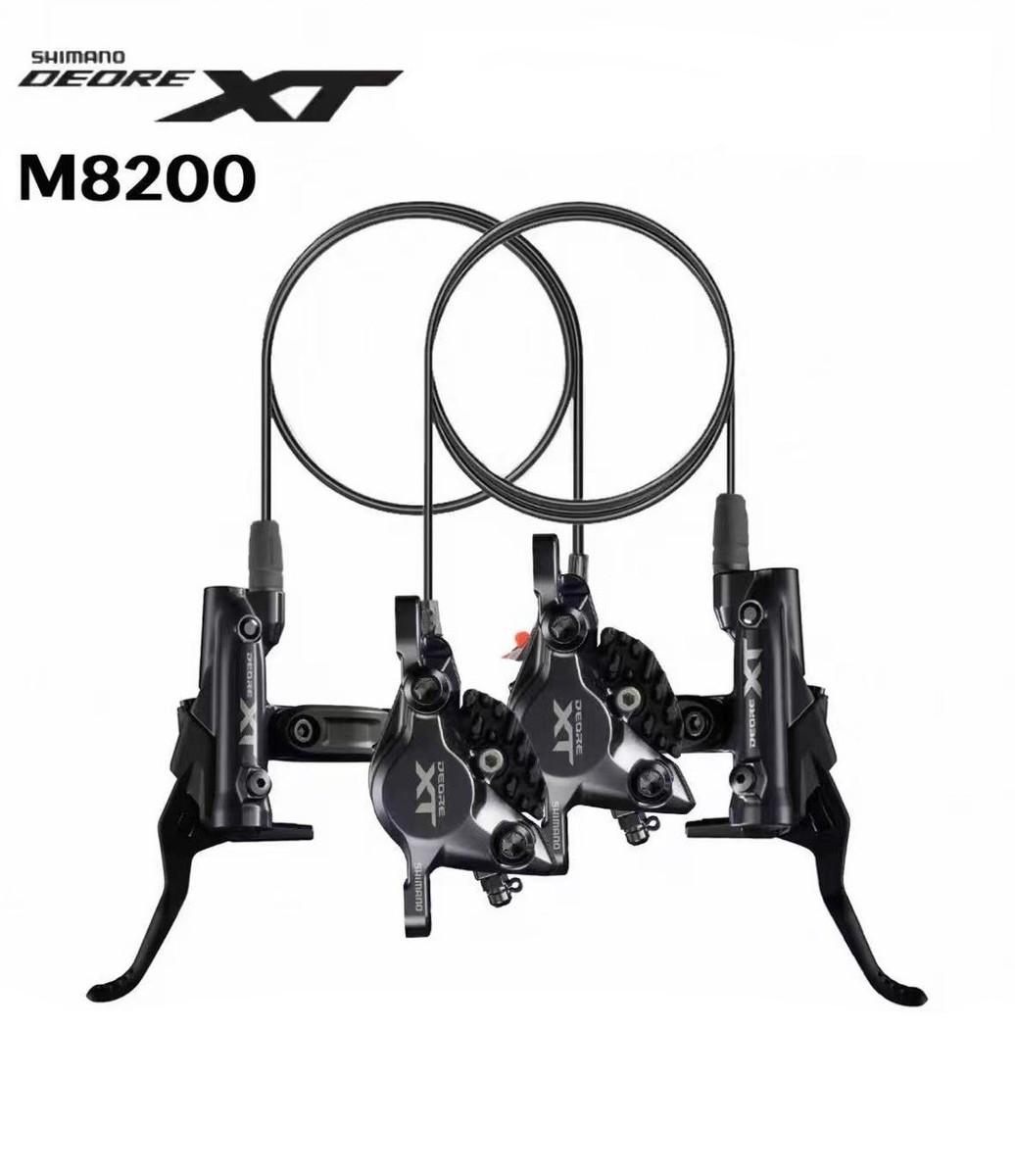 New Shimano Deore XT M8200 BL-M8200/BR-M8200 Disc Brake Set Post