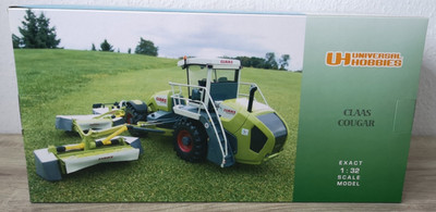 Universal Hobbies Claas Cougar 1400 1:32 Großflächenmäher Weise Toys Wiking ROS