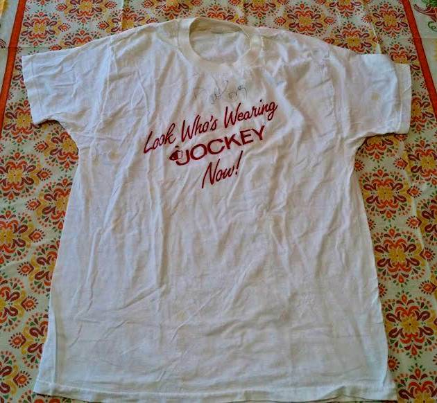 Bart Connor Olympic Jockey Sponsorship Autographed T Shirt