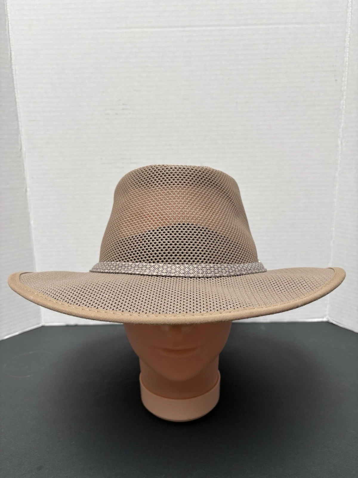 American Hat Makers CABANA Breathable Wide Brim Sun Golf Hat MEN Sz XL ~ MINT!