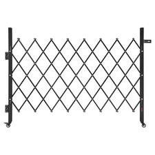 VEVOR Single Folding Security Gate Lockable Scissor Gate 66.93 x 51.57 in WxH