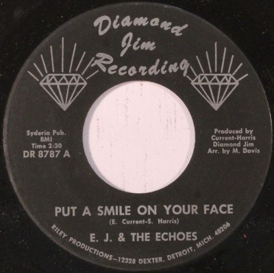E. J. & The Echoes - Put A Smile On Your Face, 7'', (Vinyl)