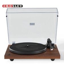Crosley C6 2-Speed Bluetooth Out Turntable Record Player - Walnut C6B-WA