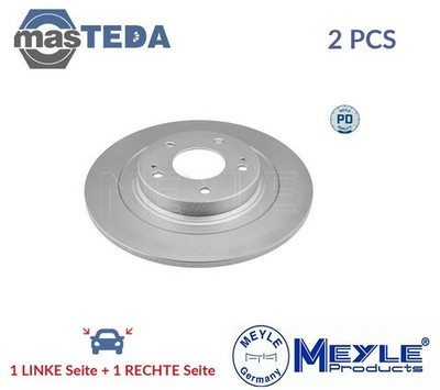32-15 521 0030/PD BREMSSCHEIBEN SATZ HINTEN MEYLE 2PCS NEU OE QUALITÄT