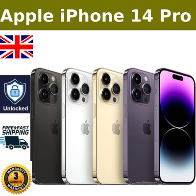 Apple iPhone 14 Pro - 256GB - Silver (Unlocked) for sale online