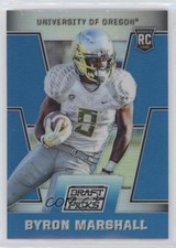 2016 Panini Prizm Collegiate Draft Picks Blue Byron Marshall #156 0e90