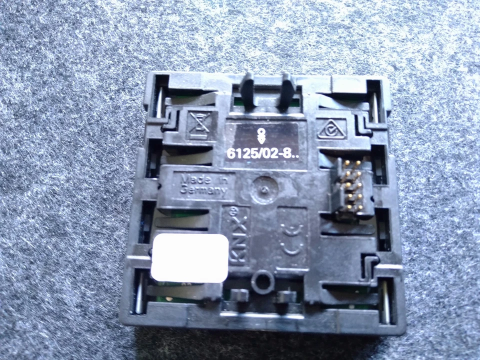 KNX BJ Busch-Jaeger 6125/02-83 1/2-fach Tastsensor Aluminium Kunststoff Bedienel - Bild 4 von 4