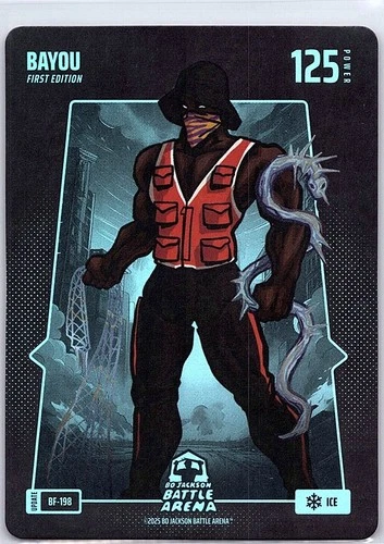 2025 Bo Jackson Battle Arena Alpha Update - Bayou #BF-198 Ice Battlefoil