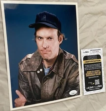 Dwight Schultz Signed A-Team Howling Mad Murdock 8x10 Photo w/ JSA COA - Rare !!
