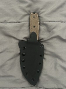 Ontario Knife Company Rat-3 With Aftermarket Kydex Sheath