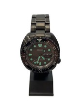 Seiko SBDY127 Rubber 47mm Black Dial Automatic Wristwatch 2nW1384