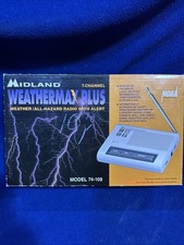 MIDLAND Weathermax Plus Weather Radio Model 74-109, 7 Channel, Works