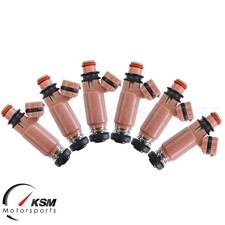 6 x 565cc Fuel Injectors FOR Mitsubishi Magna Galant v6 Turbo 6G75 fit DENSO