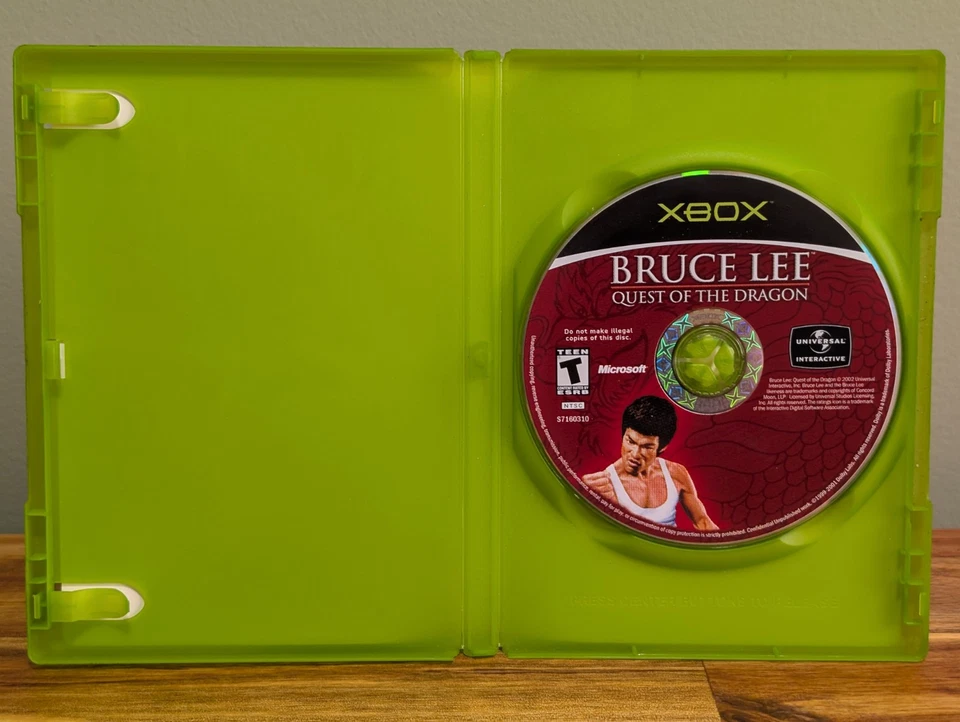 Bruce Lee: Quest of the Dragon (Microsoft Xbox)No Manual-Tested - Excellent Disc - Image 3 of 4