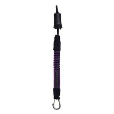 Mystic 2024 Kiteboarding Kite Safety Leash Short Purple/Grey C516 
