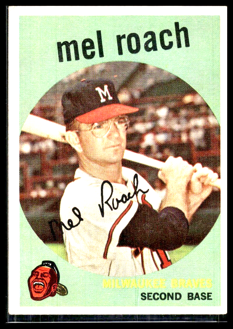 1959 Topps #54 Mel Roach