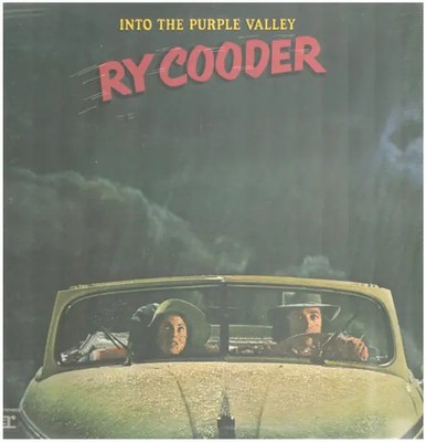 LP Ry Cooder Into The Purple Valley INSERT INCL. JAPAN NEAR MINT Reprise Re