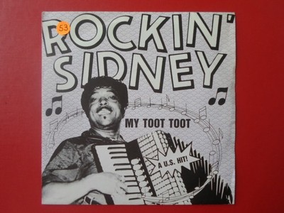 Rockin' Sidney My Toot Toot 7'' Priority KID001 EX /EX 1985 picture sleeve