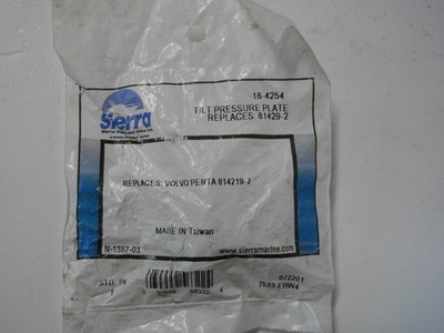 Sierra Marine 18-4254 Tilt Pressure Plate Volvo Penta Sterndrive 814219