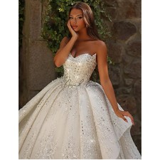 Mermaid Wedding Dresses luxury Beading Lace Bridal Gown Off Shoulder Customized