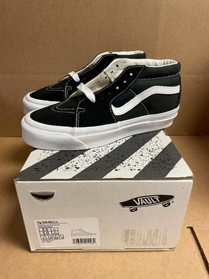 Vans OG Sk8-Mid LX 'Black White' VN0A4BVCBA2 - Brand New In Box!