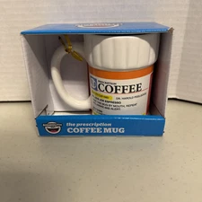 Dr. Feelgood Prescription Pill Bottle Coffee Mug *NEW IN BOX* by Big Mouth Toys