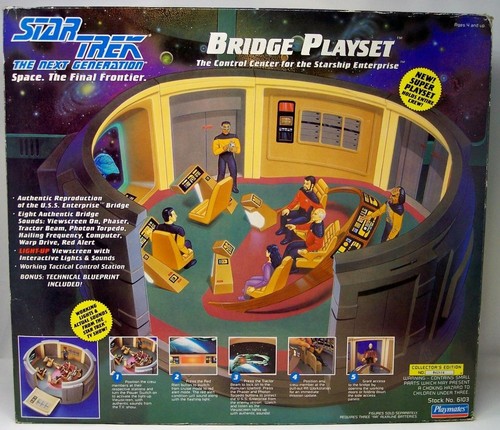 Playmates Star Trek "The Next Generation Enterprise Bridge Playset" MIB - Picture 1 of 10