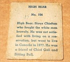 Rare 1930s R184 High Bear Trading Card #124 — photo 3