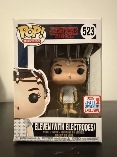 Funko Pop! Stranger Things Eleven (w/ Electrodes) - GameStop NYCC Exclusive #523