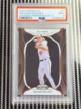 2023 Panini Certified Jackson Holliday Mirror Black Serial #1/1🔥PSA 9🔥