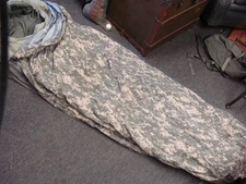 US 4pc Military Modular Sleeping Bag Sleep System MSS w Bivy Digital Camo & Bag