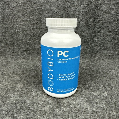 BODYBIO PC Liposomal Phospholipid Complex Supplement 100 Softgels EXP. 03/2026