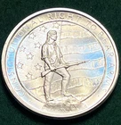 ~AMAZING~2ND AMENDMENT DESIGN~1 TROY OZ .999 SILVER ART~RIGHT TO KEEP & BEAR~GSM