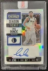 2023-24 Panini Contenders optic Luka Doncic Season Ticket Silver Prizm Auto