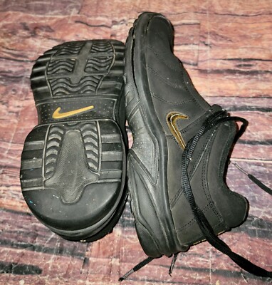 Nike Mens VXT Nubuck Suede Shoes Black Gold Metallic Sze 9.5  display picture 1