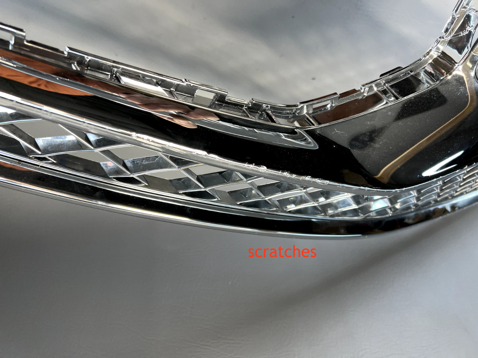 Right Front Bumper Lower Grille 2020-2023 Bentley Flying Spur 3SE807684 Chrome