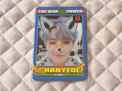EXO 4th Album Repackage The War: The Power of Music Photocard KPOP