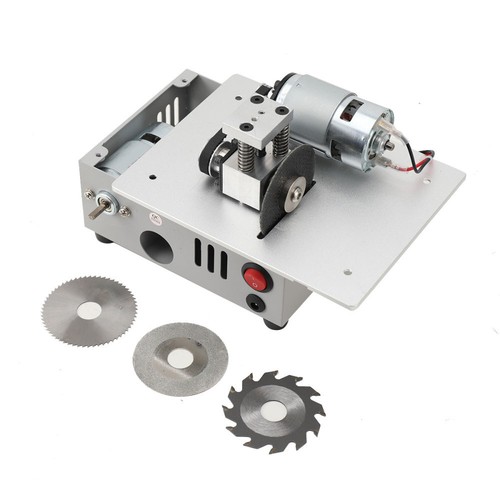 Seghetto da Tavolo Multifunzione Casa Fai da Te Mini Scrivania Seghetto Elettrico Cutter Tool - Foto 4 di 9