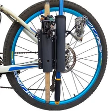 Bike Fishing Rod HolderSecures Fishing Pole to BikeBike Fishing Rod Rack and ...
