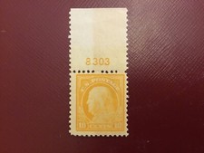 ICOLLECTZONE US 510 . F/VF NH plate number single