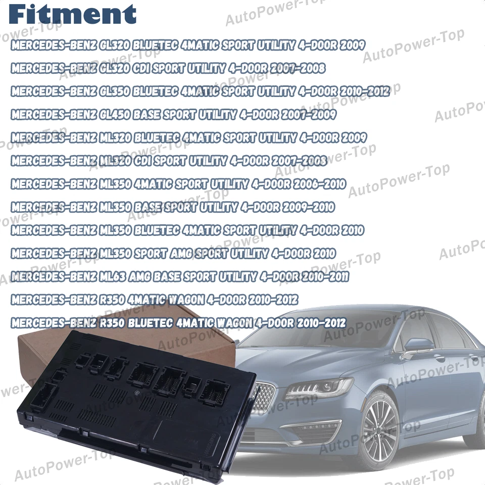 Módulo de control SAM de adquisición de señal trasera para Mercedes-Benz GL320 ML350 R350 Foto 2 de 4