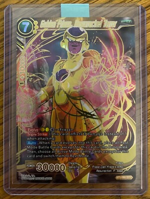 Dragon Ball Super Card Game - BT1-086 SPR - Golden Frieza, Resurrected Terror NM