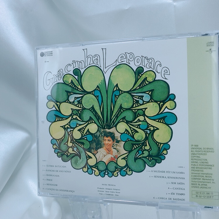 新品未開封　Gracinha Leporace CD Gracinha Leporace JAPAN CD W/OBI BRAZIL SERGIO MENDES STEREO