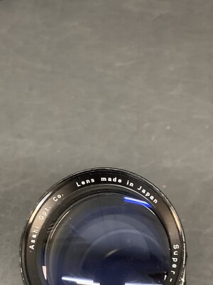 Pentax Super-Takumar 200mm f4 Vintage Telephoto Lens with Hood